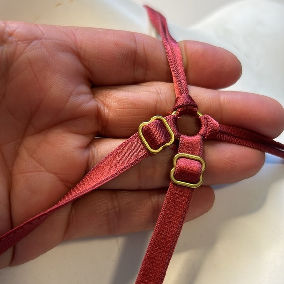 Victoria’s‎ Secret Very Sexy High Neck Corset Lace Up Racerback Bralette Bra XS - Picture 15 of 17